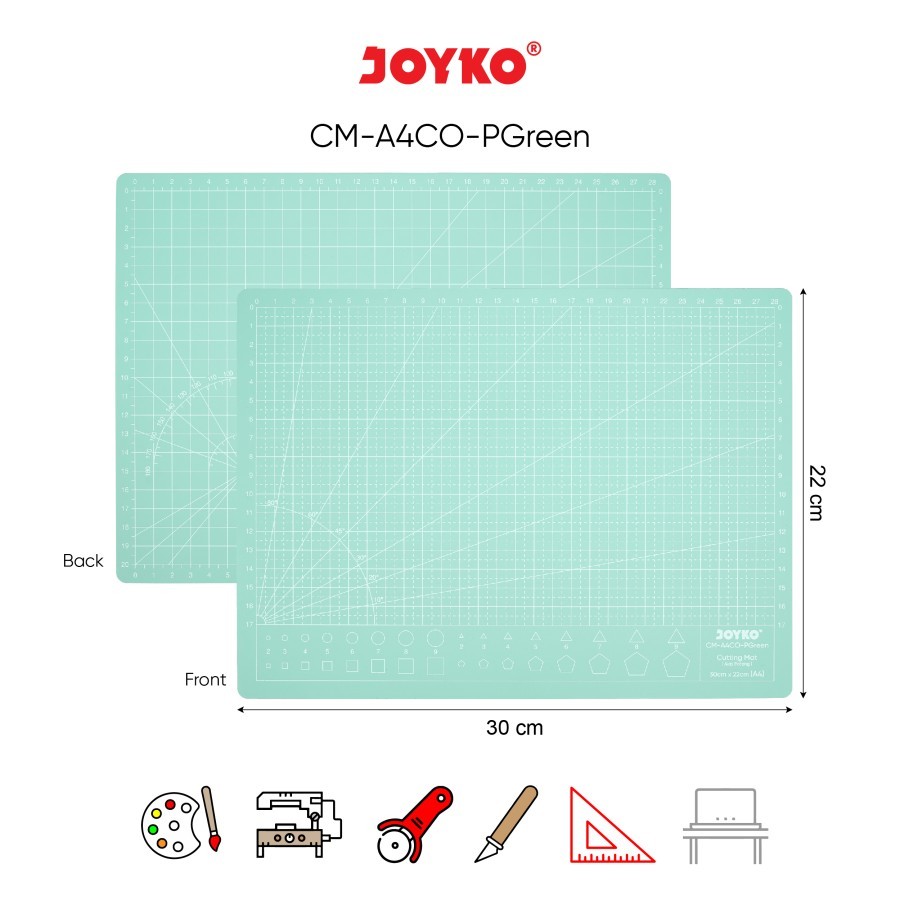 

HJK Cutting Mat CM-A4 Joyko - Alas Potong