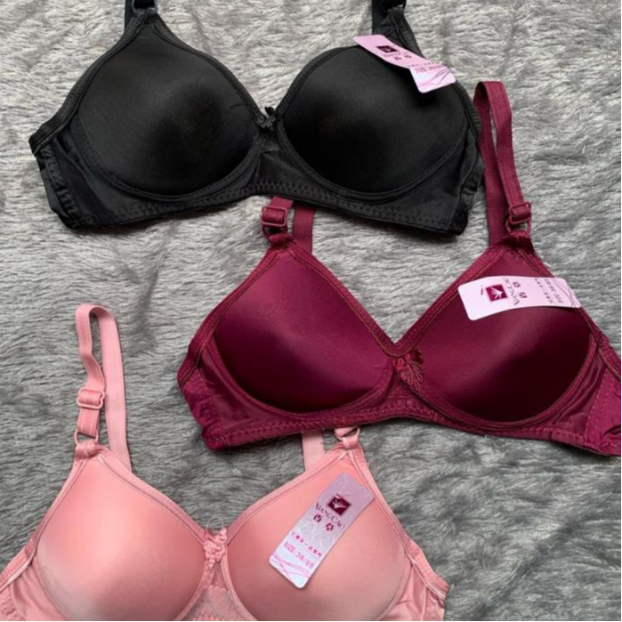 3 PCS BH Wanita Busa / bh wanita / bh tanpa kawat / bh wanita tanpa kawat / bra wanita / bra wanita 