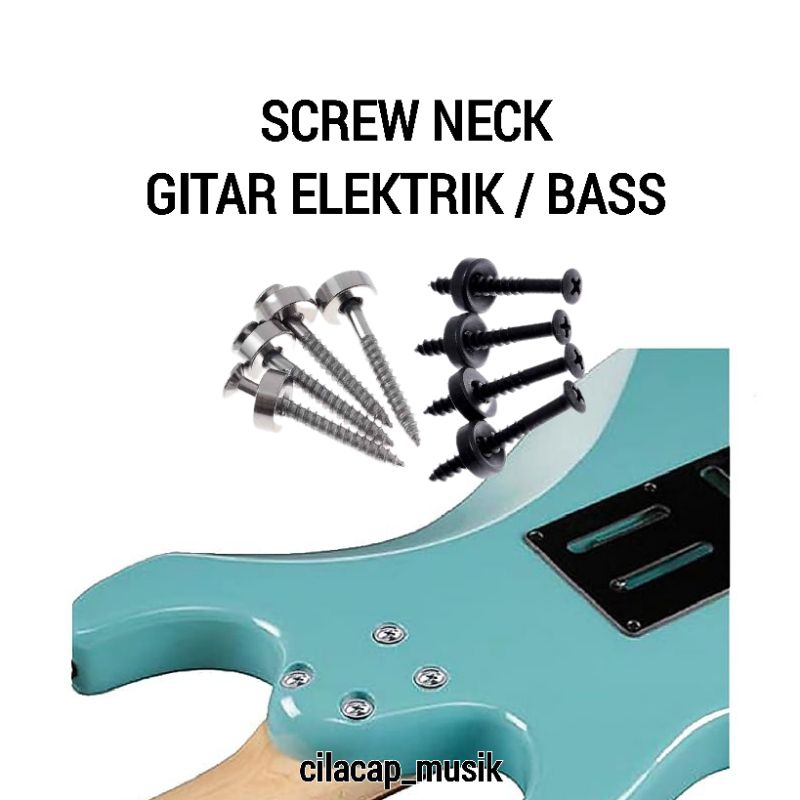 SCREW NECK BAUT NECK GITAR ELEKTRIK SKRUP NECK GITAR
