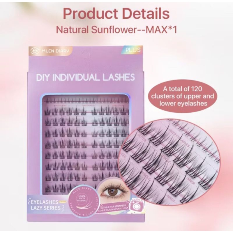 MLen Diary SunFlower max (isi 120pcs)