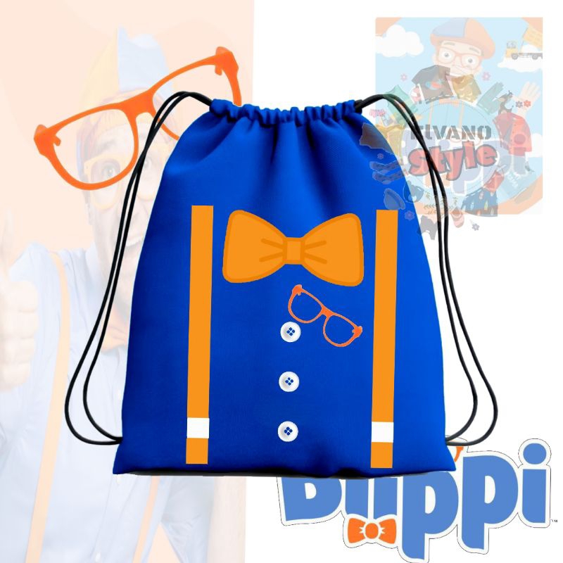 Tas Serut Blippi Tas Anak Blippi