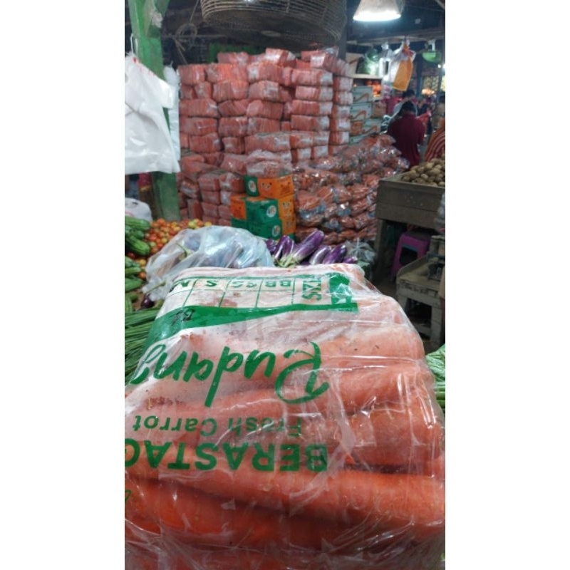 

Wortel brastagi size M 10kg