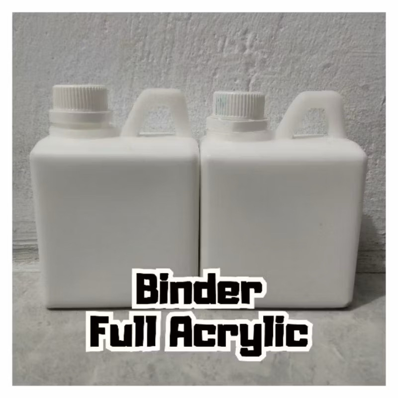 Lem Binder Full Acrylic 500gr Glossy Waterproof Penguat Cat Tembok