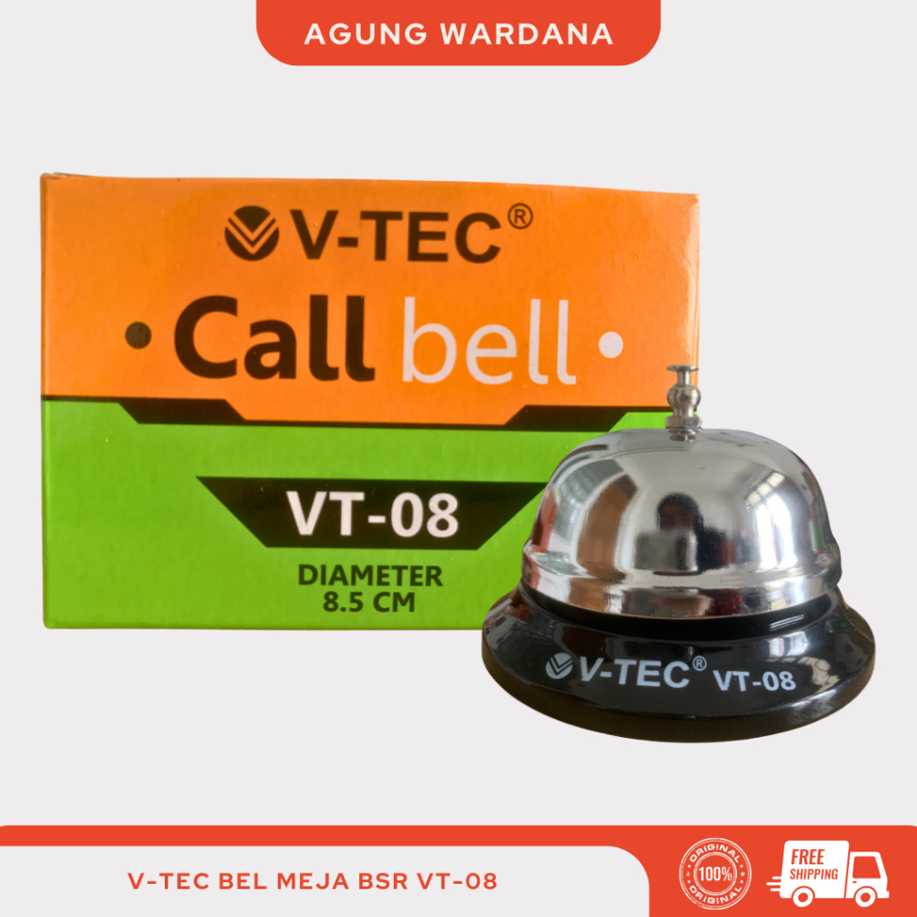 

V-TEC BEL MEJA BESAR VT-08 DAN KECIL VT-06