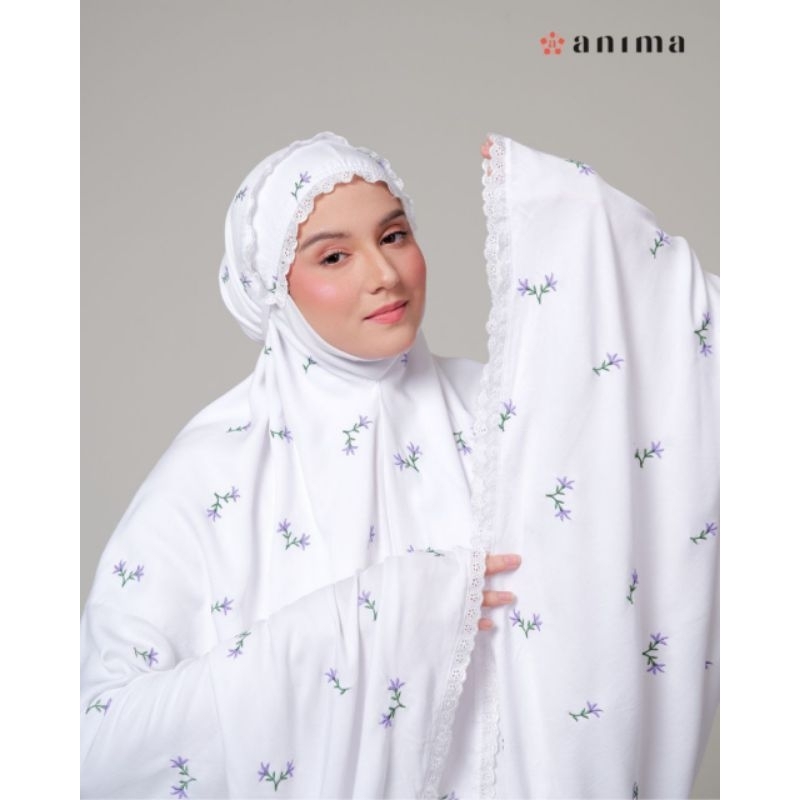 Jannah Series Mukena Putih lembut Anima