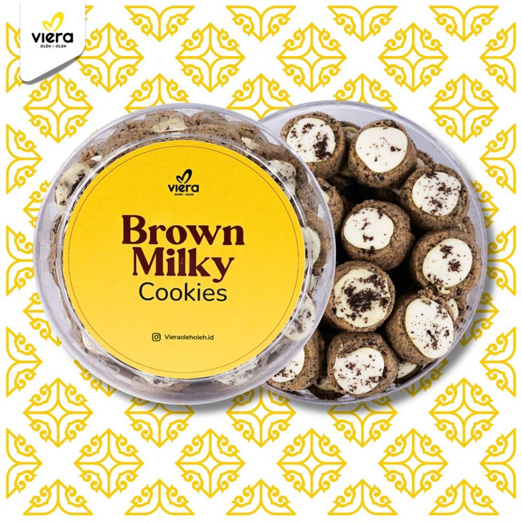 

Brown Milky Cookies Viera Oleh Oleh Pekanbaru kue lebaran