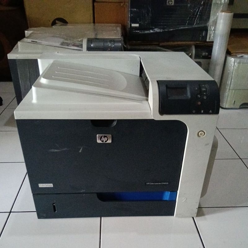 printer color hp LaserJet cp4525n color hp LaserJet cp4525 n siap pakai
