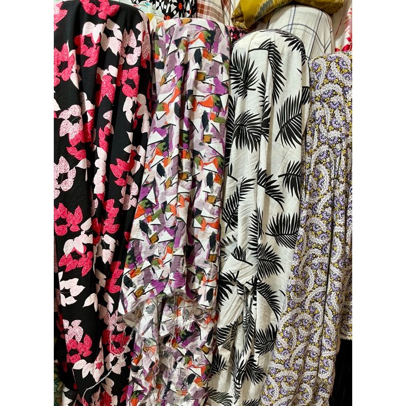 Kain Katun Silky Slup / Bahan Kemeja / Bahan Gamis / Kain Meteran