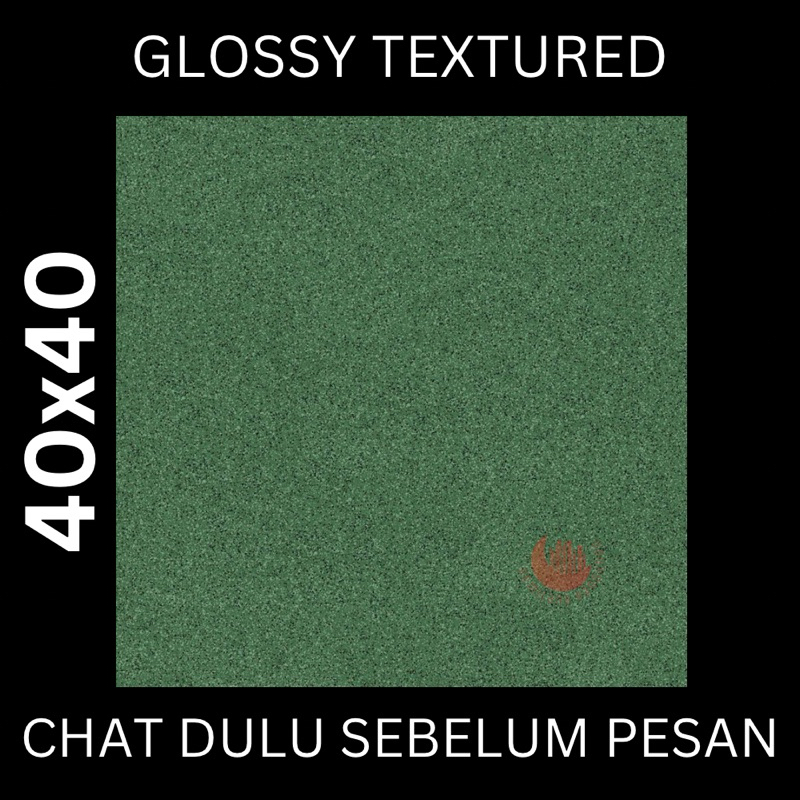 KERAMIK KITA 40x40 OSCAR GREEN/ OSC MGN / KERAMIK LANTAI / KERAMIK KULIT JERUK / KILAT / MOTIF BINTI
