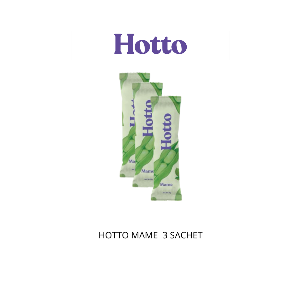 

HOTTO MAME PROTEIN MULTIGRAIN WITH EDAMAME 3 SACHET