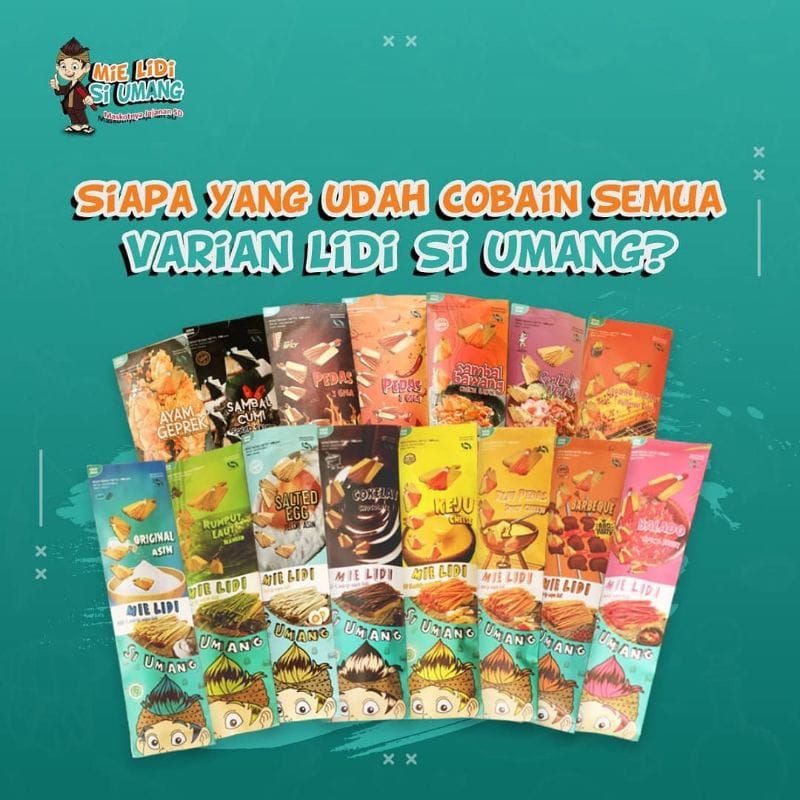 

Mie Lidi Si Umang Mie Sapu Lidi Si Umang Cemilan Sapu Lidi