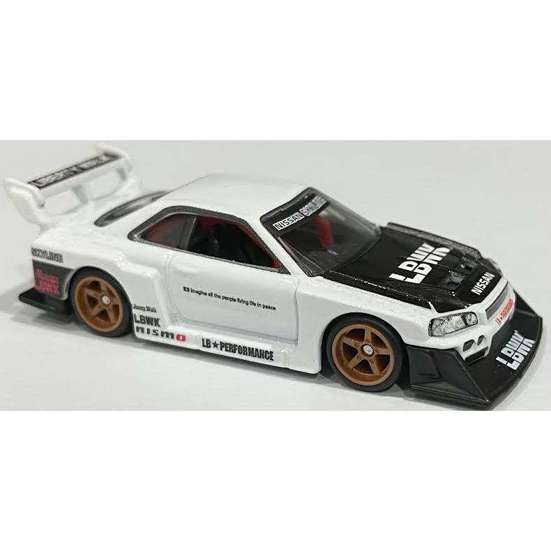HotWheels LBWK er-34 boulevard ( LOOSE )-LBWK r34-lbwk boulevard