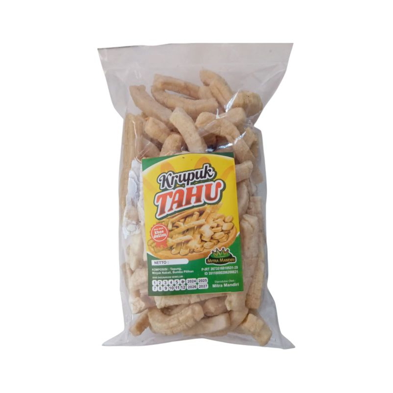 

Krupuk Tahu Merk Mitra mandiri 170gram