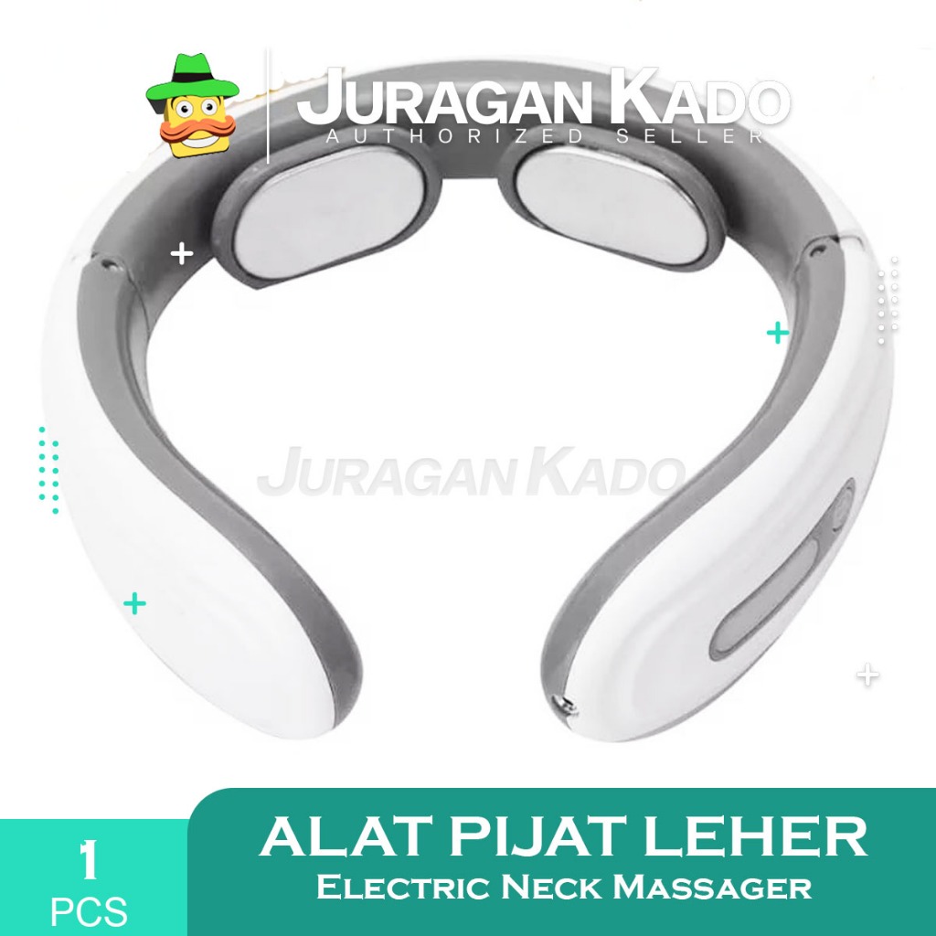 Alat Pijat Leher Elektrik Terapi Pundak Punggung Alat Pijat Getar Setrum Rechargable Pelancar Darah