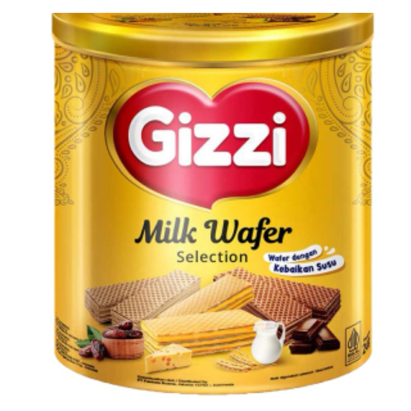 

Gizzi Select Wafer Susu Kaleng 240 g