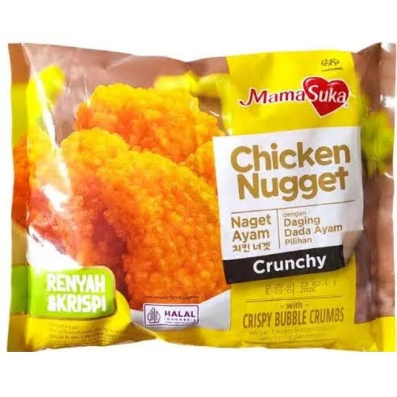 

Nugget Mamasuka Chicken Crunchy (pengiriman khusus jatim)