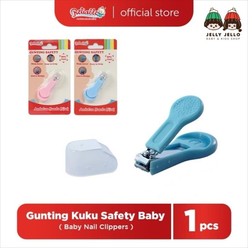 Reliable Gunting Clipper Kuku Bayi Anak Ujung Bulat - Safety Clipper