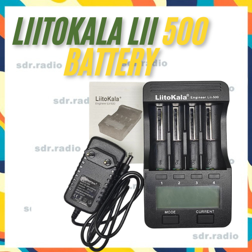 LiitoKala Lii 500 Battery Capacity Litokala lii500 Lengkap Adaptor