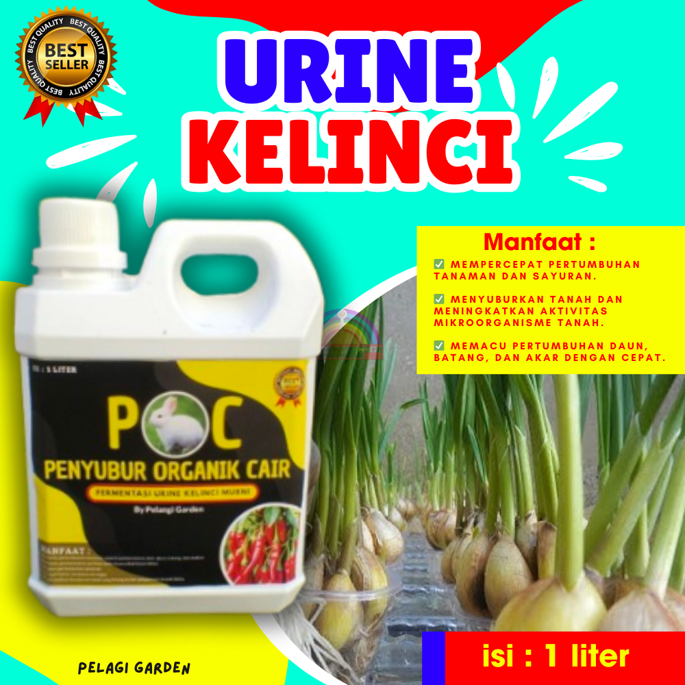 JAMIN ASLI ... Pupuk Organik Cair POC Fermentasi Urin Kelinci, Pupuk Fermentasi Urin Kelinci, Pupuk 