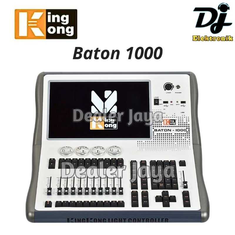 Mixer Lighting KINGKONG BATON 1000 / KINGKONG BATON1000 + Hardcase - Mixer Lampu
