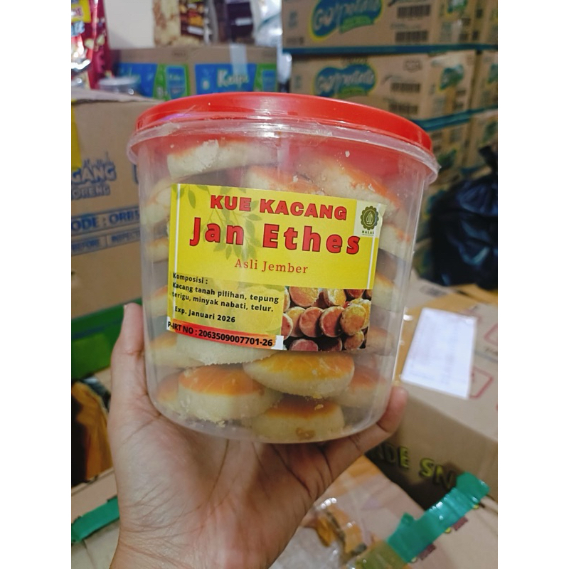 

Kue kacang original jan ethes asli jember enak super mumprul