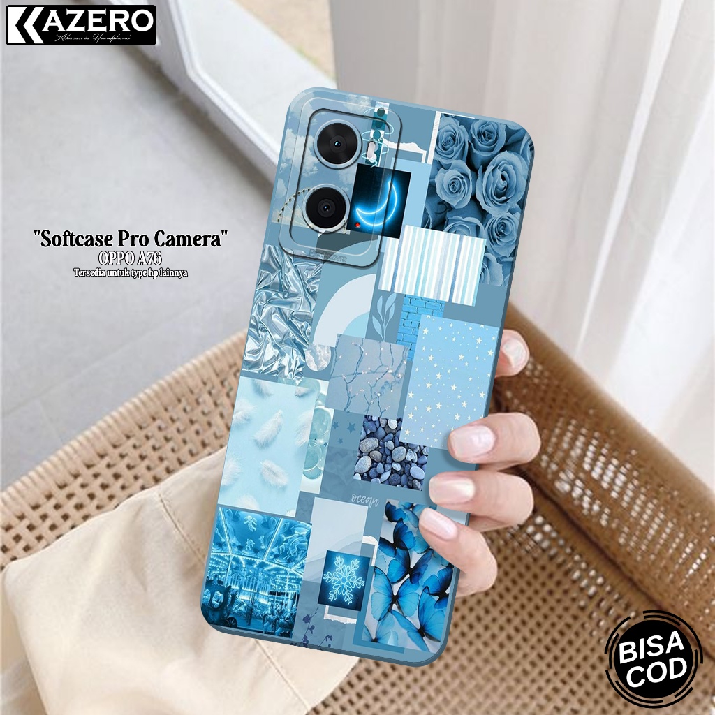 Case Hp OPPO A76 Fashion Case Aesthetic Silikon Pro Camera Softcase OPPO A76 Casing OPPO A76 Kesing 