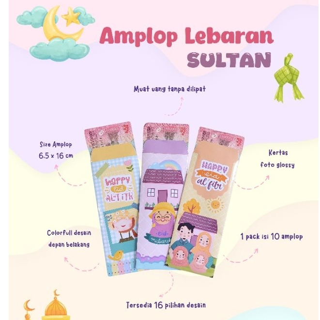 

Amplop Lebaran Sultan (baca deskripsi )