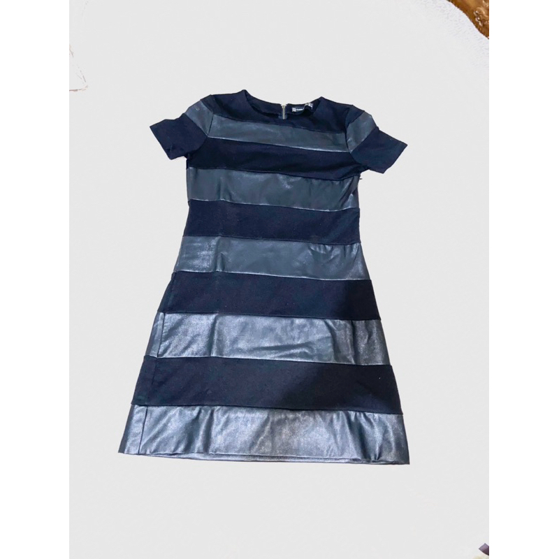 ZARA leather dress