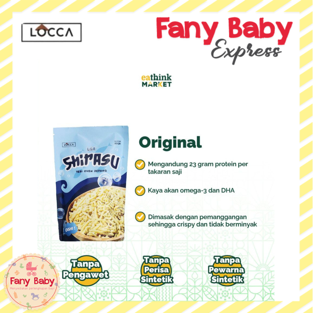 

RB LOCCA TERI OVEN JEPANG 80GR SNACK CEMILAN MAKAN