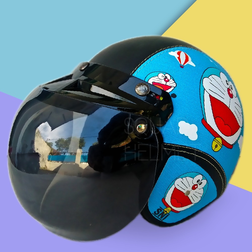 Helm Dewasa Karakter Doraemon