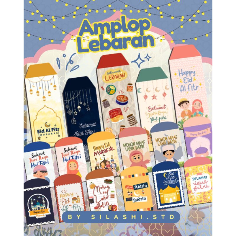 

AMPLOP LEBARAN 2025 LUCU CUTE (by silashi.std)