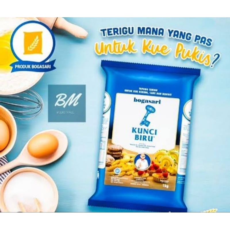 

Tepung Terigu Kunci Biru 1 Kg