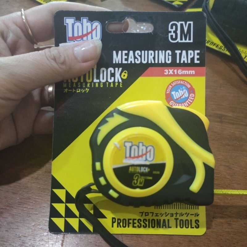 meteran tukang 3meter TOHO /meteran 3m TOHO autolock ( kunci otomatis ) meteran Toho