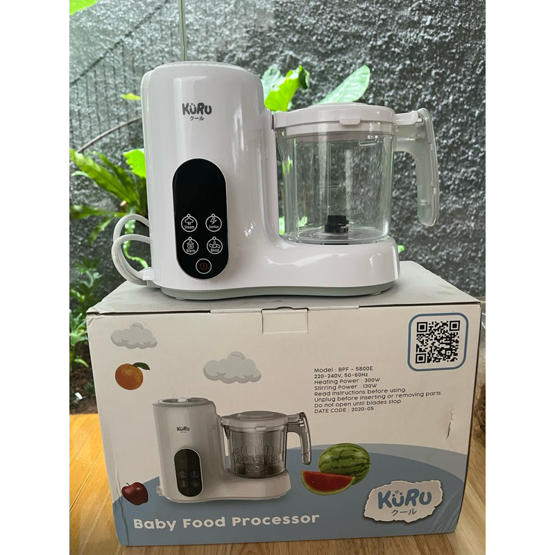 kuru baby food maker / food processor preloved