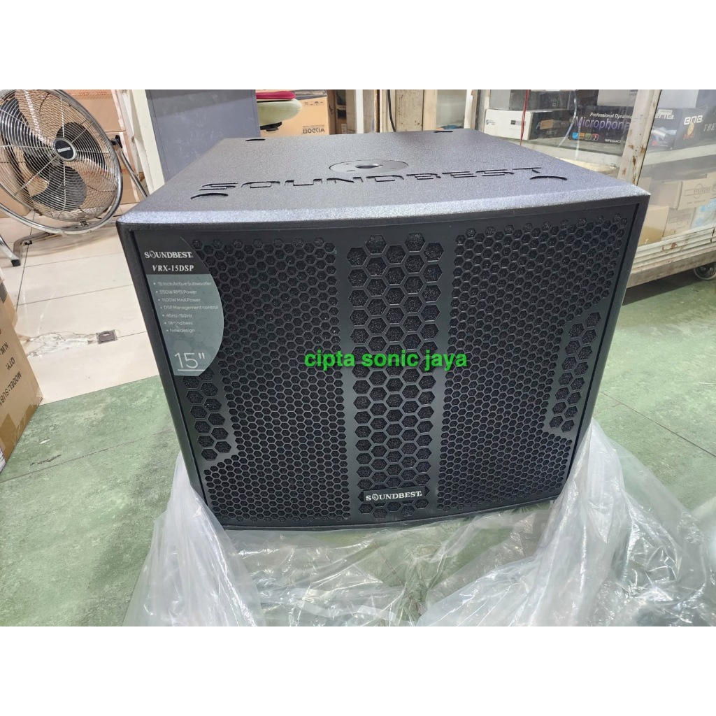 SUBWOOFER AKTIF 18 Inch SOUNDBEST VRX 18 DSP / VRX18 DSP - Original