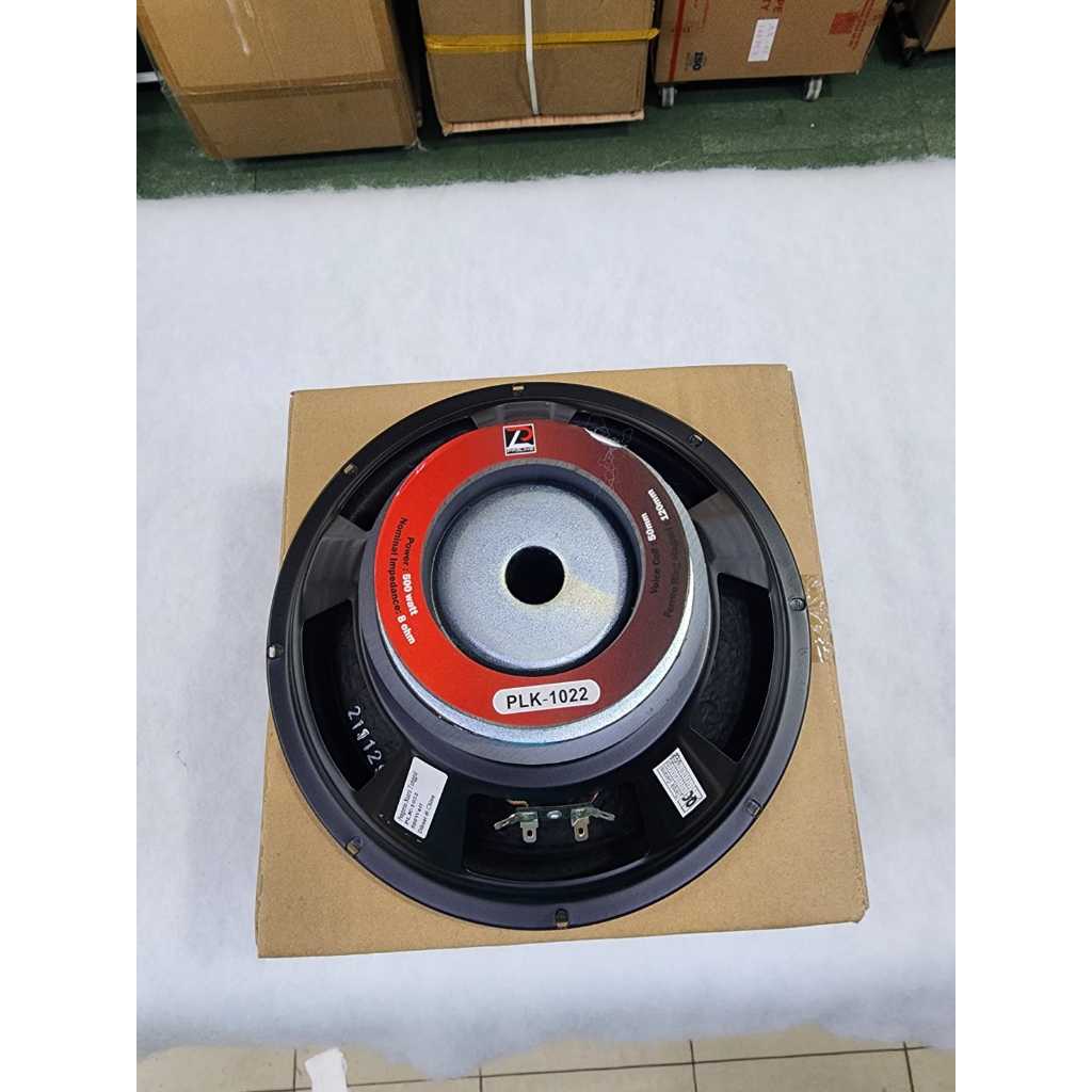 SPEAKER KARAOKE WOOFER PASLINE DOBEL MAGNET 10 INCH PLK-1022 / PLK1022 model BMB – ORIGINAL