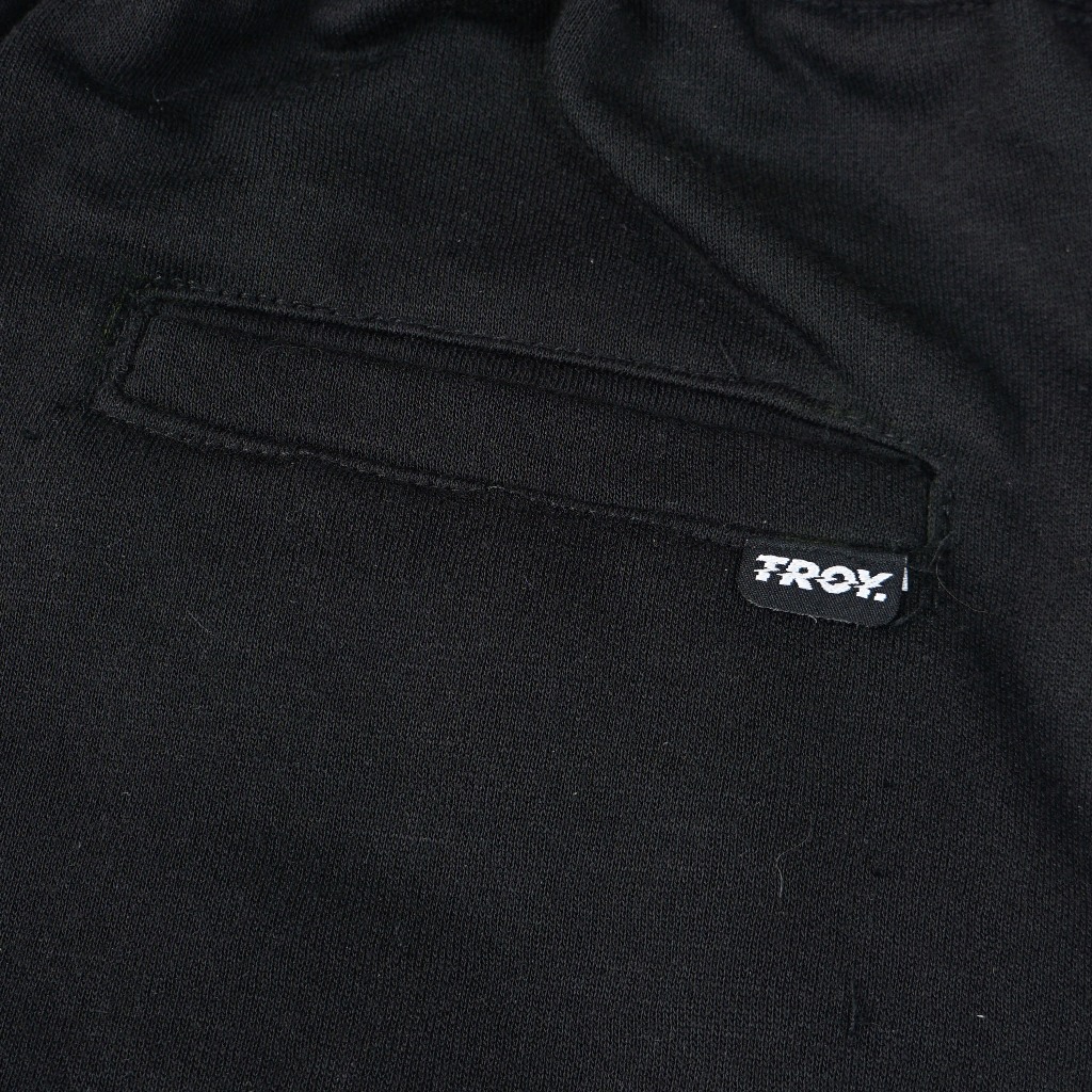 Troy Company Baggy Cargo Long Pants Black 66 - Celana Kargo Baggy Hitam LFC 3073