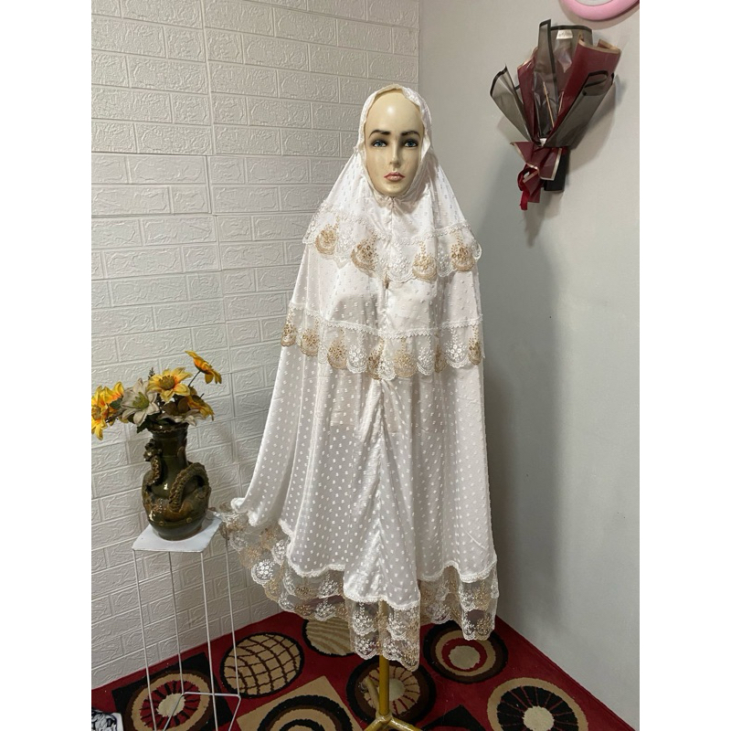 mukena uragiri renda twotone2 in 1