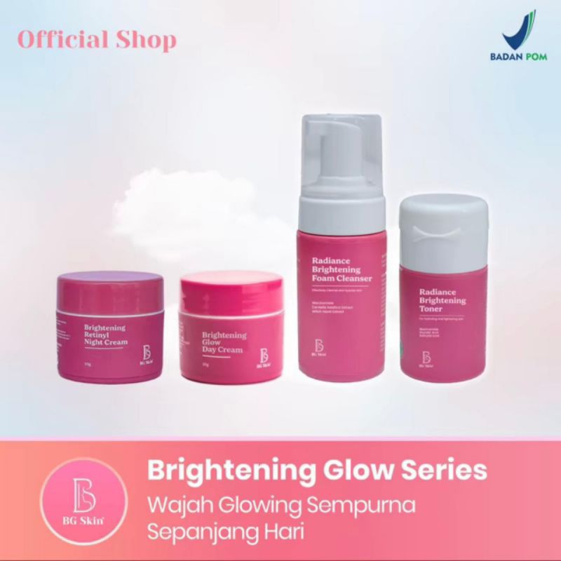 BG SKIN PAKET BRIGHTENING GLOW SERIES MEMUDARKAN FLEK BANDEL