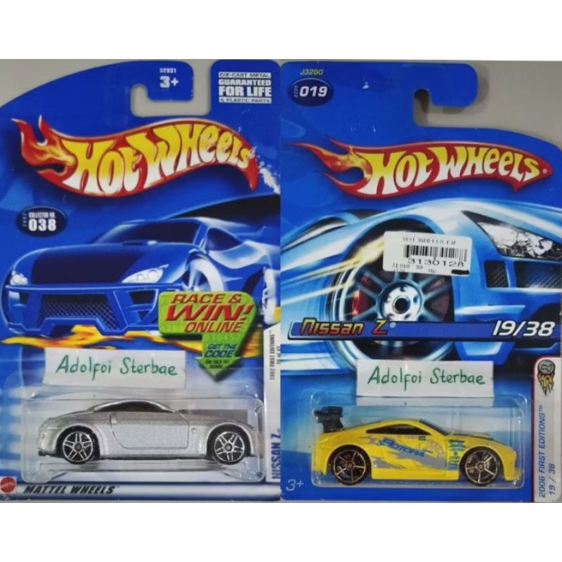 hotwheels hot wheels nissan z 2002 2006 first editions 019 19/38 038
