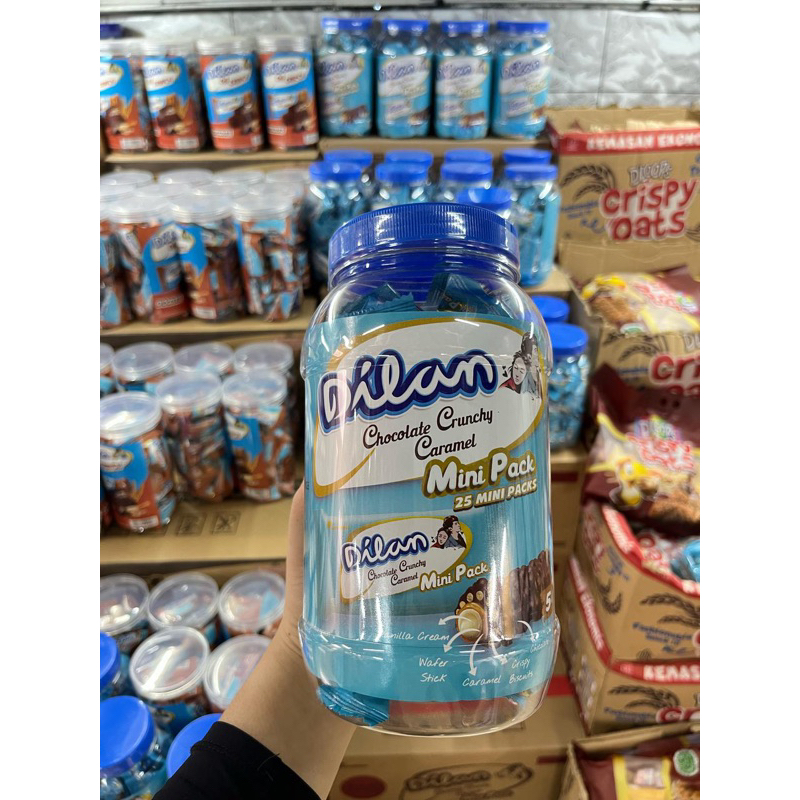 

Dilan Chocolate Crunchy Mini Pack - Isi 25 pcs