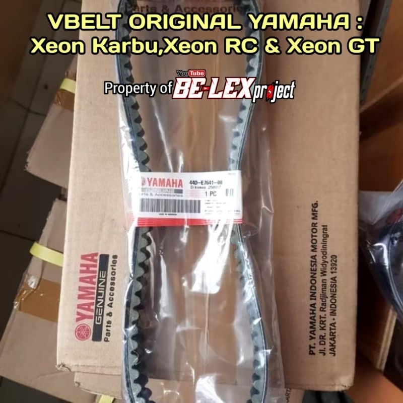 VBELT ORIGINAL YAMAHA XEON KARBU XEON RC XEON GT
