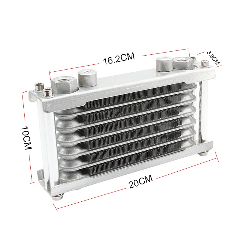 Lyn Mesin Radiator Pendingin Oli Sepeda Motor Motor Untuk Dirt Pit Bike Atv 75Cc 125Cc 200Cc 250Cc