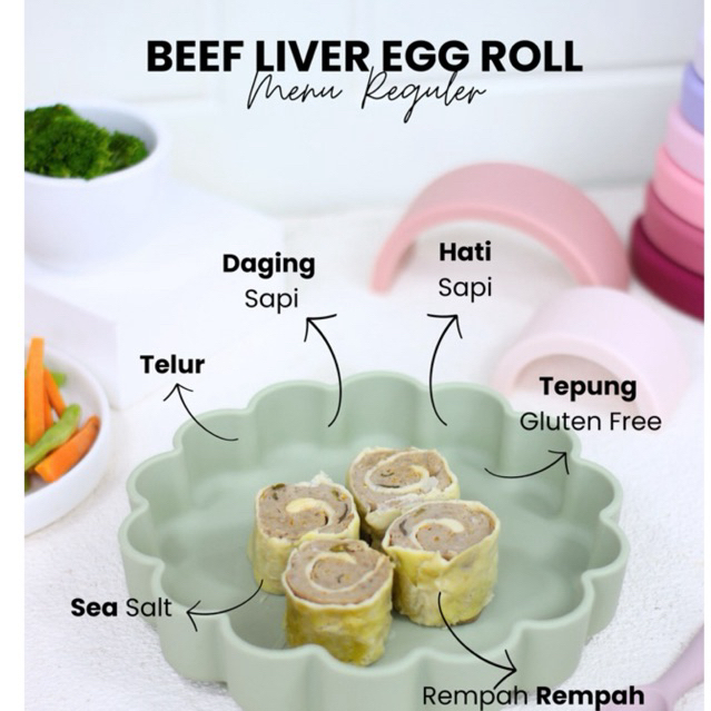 

beef liver egg roll organic