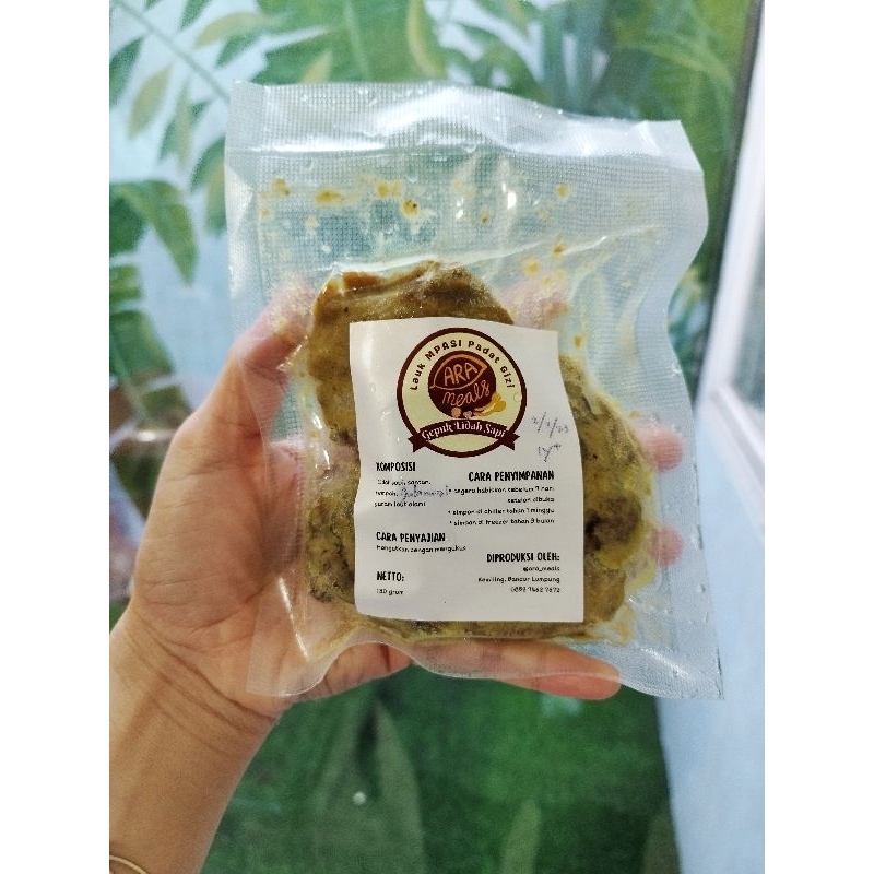 

Gepuk Lidah Sapi 130gr (Lauk MPASI)