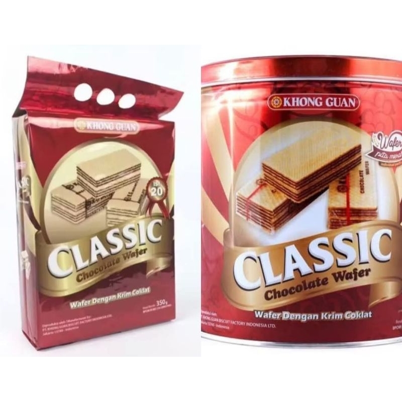 

wafer classic khong guan( kaleng)