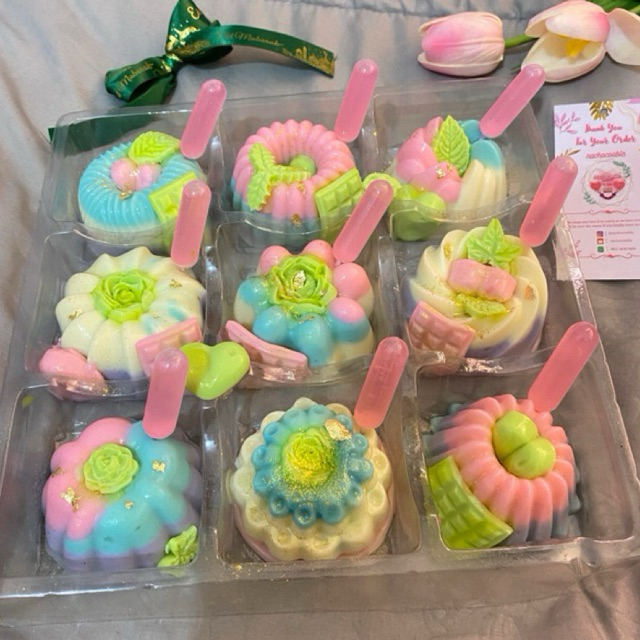 

puding mini isi 9 cup hampers puding