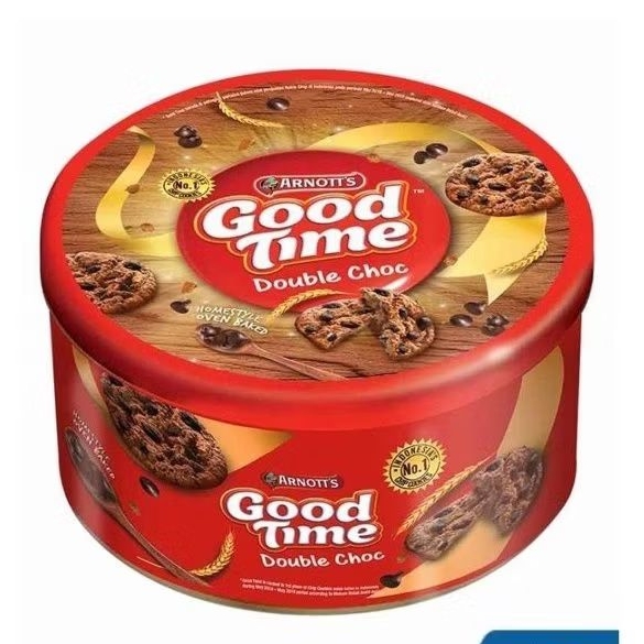 

Good Time | Goodtime Kaleng Double Choco | roti kaleng | good time