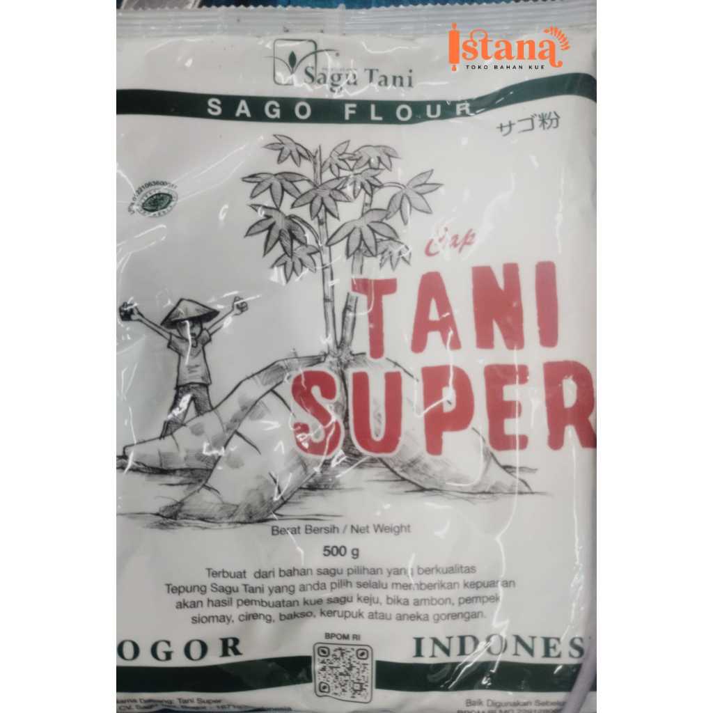

TEPUNG SAGU TANI CAP TANI SUPER 500 GR