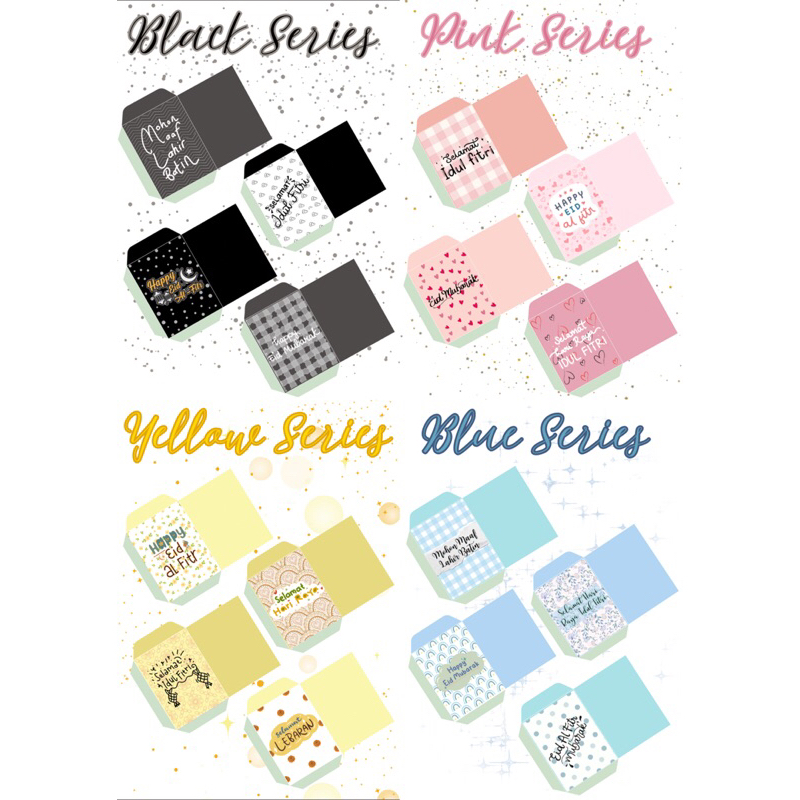 

amplop lebaran motif pastel isi 50 pcs